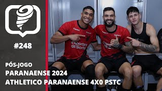 ATHLETICO PARANAENSE 4x0 PSTC  ANÁLISE E COMENTÁRIOS [upl. by Eldrida316]