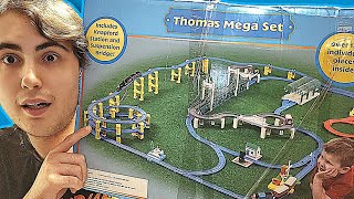 Tomy Thomas MEGA SET Unboxing amp Review The Ultimate Thomas amp Friends Set [upl. by Ilecara612]