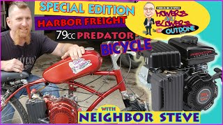 Build a Motorized Bike with Harbor Freight Predator 3hp 79cc Engine [upl. by Nodlew]