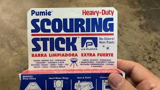 US Pumice Pumie Scouring Stick Heavy Duty  Scouring Stick [upl. by Oberstone]