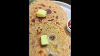 Gobi Paratha  How to Make Gobi Paratha Stuffed Cauliflower Flatbreadshorts [upl. by Hamrnand]