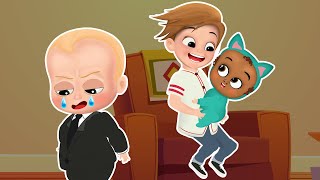 Poor the Boss Baby Timothy doesnt like him  THE BOSS BABY Back in the crib [upl. by Enylrac]