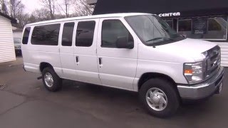 2014 Ford Econoline XLT E350 15 Passenger [upl. by Trevlac]