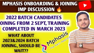 Mphasis Onboarding Delay for 2023 amp 2024 Batch Candidates What You Need to Know  LOI [upl. by Hluchy806]