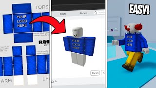 How to MAKE A SHIRT IN ROBLOX EASY METHOD [upl. by Ennahgiel532]