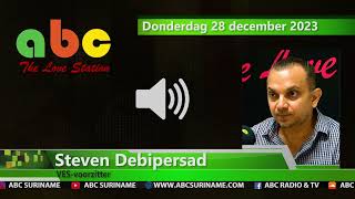 Surinaamse economie volgend jaar nog niet stabiel volgens econoom Steven Debipersad  ABC [upl. by German]