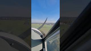 Landing at Bonn Hangelar Airport QCHEDKB aviation planes shorts [upl. by Esten]