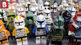 Every Lego Clone Trooper Ever Made 2019 Update [upl. by Doug]