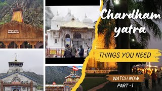 Chardam Yatra in Julyearly monsoon Trip preparationPart 1gangotrichardham kedarnathyamunotri [upl. by Yelnek]