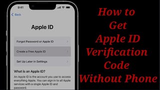 How to Get Apple ID Verification Code Without Phone [upl. by Koblas]