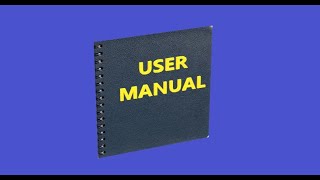 User Manual [upl. by Zurheide]