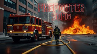 The Firefighter Song 🚒  Fun Career Song for Kids [upl. by Rorry]