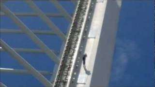 Mark Abseiling down Spinnaker Tower [upl. by Tocci430]