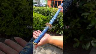 Wakizashi🥷🔥katanawakizashi sword blade samurai ninja warrior shopping handmade cool fyp [upl. by Vaientina]