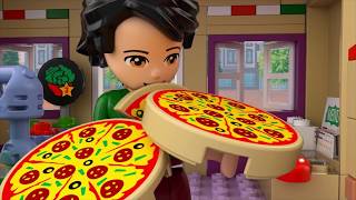 La pizzeria dHeartlake City  LEGO Friends 41311 BEFR [upl. by Rosemonde990]