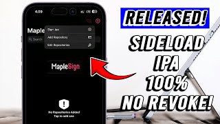 MapleSigner  Fix Revoked Apps amp Alternative Sideload EU on iOS [upl. by Tait]