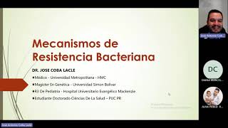 Mecanismos de Resistencia Bacteriana [upl. by Ydolem]