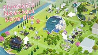 Get a peek on my Newcrest Save File 💛🌳  1K SUBS CELEBRATION [upl. by Durand]