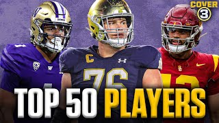 These are the ACTUAL best players in the 2024 NFL Draft  Cover 3 College Football [upl. by Callista]