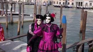 13 quotPhotos Voléesquot  Carnaval de Venise 2014  carnevale di Venezia 2014 [upl. by Seuqirdor989]