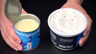 Whip condensed milk with mascarpone And make this delicious dessert in 5 minutes [upl. by Assenyl]