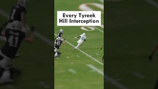 Every Tyreek Hill Interception [upl. by Nnairac]