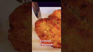 Prepare escalope crispy outside soft inside [upl. by Chimene]