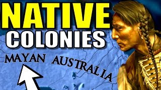 Native American Colonization  Europa Universalis 4 EU4 [upl. by Elleahcim]