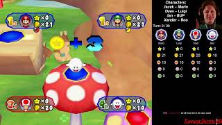 Mario Party 6 w Ian Dyev and Xander  11324 [upl. by Arikaahs403]