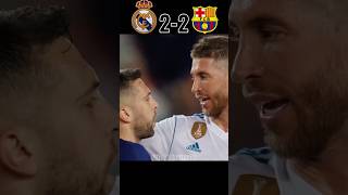 Real Madrid 🇪🇸 VS Barcelona 201718 Messi Ronaldo Aura EL Clasico [upl. by Adnulahs]