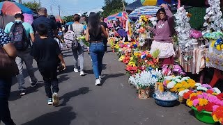 cementerio municipal de ahuachapán así lució de hermoso en este día [upl. by Laney]