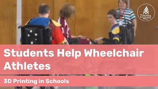 How Roseworthy PS Students Helped Wheelchair Sports Athletes with 3D Printing amp Design Thinking [upl. by Vaios195]