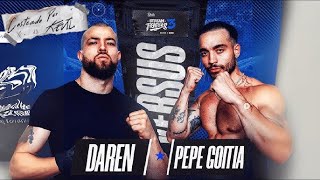 LA MEJOR PELEA DAREN VS PEPE GOITIA EL PESAJE STREAM FIGHTERS [upl. by Claudia39]