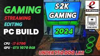 2024 Used HighEnd Gaming PC Build For 1080p Ultra Graphic with GTX 1070 8GB [upl. by Punke890]