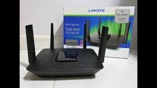 LINKSYS AC2200 UNBOXING [upl. by Hterrag]