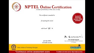 NPTEL  Nanotechnology in Agriculture Assignment 8 Answer Nov 2020 Swayam  Prashant Kumar Shukla [upl. by Airrej786]