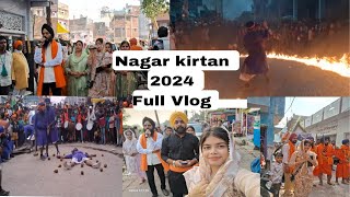 🙏Nagar Kirtan 🙏 Dildarnagar  2024  Full Vlog  gurupurab nagarkirtan vlog dishakaur24 [upl. by Venice296]