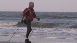 Nordic Walking Speed Power Technik Anleitung Zeitlupe [upl. by Ellivnarg]