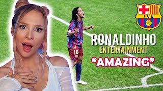 FIRST REACTION TO RONALDINHO  FOOTBALLS GREATEST ENTERTAINMENT [upl. by Avi752]