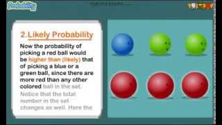 Basic Probability  Is It Equal Likely Unlikely Certain or Impossible Math for Kids [upl. by Anrev]