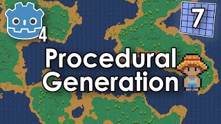 Godot 4 TileMap Tutorial Ep 7  Procedural Generation [upl. by Enihpad917]