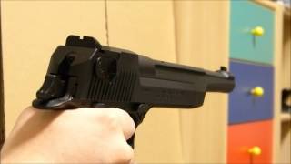 東京マルイ Desert Eagle 50AE 10インチバレル GBB を撃つ！！ [upl. by Anod523]