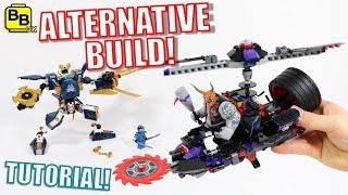 ONI COPTER LEGO NINJAGO 70642 ALTERNATIVE BUILD ONI COPTER [upl. by Tneciv798]