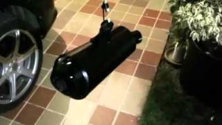 Kawasaki Versys homemade exhaust [upl. by Otes452]