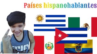 Países Hispanohablantes🇳🇮🇭🇳🇬🇹🇬🇶🇪🇸 [upl. by Eceinart]