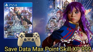 PS4 Star Ocean the Divine Force Save Data Max Point Max Skill Stat XP 999 PS4 Hen [upl. by Adrianna]