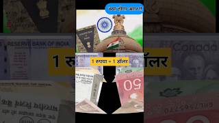 1 डॉलर  1 रुपया trending facts moneyfacts viralvideo investment news finance money [upl. by Gaidano]