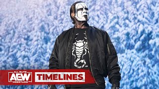 The ICON Sting in AEW  AEW Timelines [upl. by Drye]