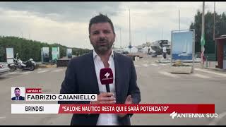 18 OTTOBRE 2024 BRINDISI “SALONE NAUTICO RESTA QUI E SARÀ POTENZIATO” [upl. by Daugherty251]