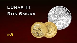 3 Lunar III  Rok Smoka ZŁOTO I SREBRO INWESTYCYJNE 2024 [upl. by Boeschen701]